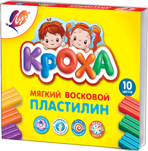 Pasta de modelat moale Kroha 10cu12С 875-08 Луч
