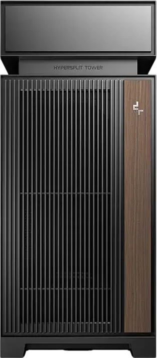 Deepcool CL6600 Midi-Tower PC Case, Black, Tempered Glass, Pre-installed 360mm AIO Liquid Cooler, 2x 120mm ARGB Fans, ATX Support, GPU Bracket