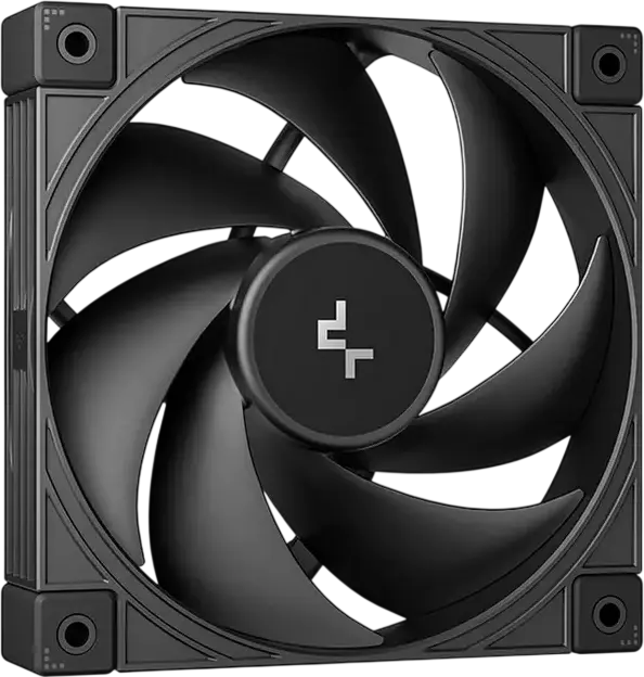 Deepcool CL6600 Midi-Tower PC Case, Black, Tempered Glass, Pre-installed 360mm AIO Liquid Cooler, 2x 120mm ARGB Fans, ATX Support, GPU Bracket