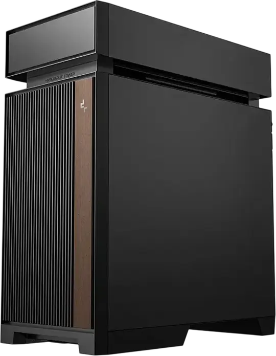 Deepcool CL6600 Midi-Tower PC Case, Black, Tempered Glass, Pre-installed 360mm AIO Liquid Cooler, 2x 120mm ARGB Fans, ATX Support, GPU Bracket