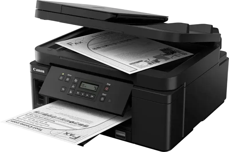 Imprimanta Multifunctionala Canon Pixma GM4040 cu Rezervoare de Cerneala, Printare Scanare Copiere, Duplex Automat, ADF 35 foi, Wi-Fi, Ethernet, Negru