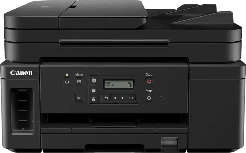 Imprimanta Multifunctionala Canon Pixma GM4040 cu Rezervoare de Cerneala, Printare Scanare Copiere, Duplex Automat, ADF 35 foi, Wi-Fi, Ethernet, Negru