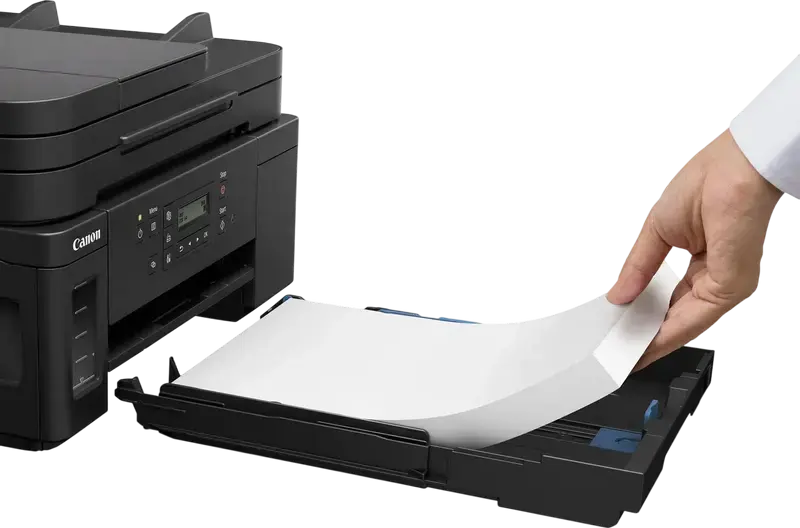 Imprimanta Multifunctionala Canon Pixma GM4040 cu Rezervoare de Cerneala, Printare Scanare Copiere, Duplex Automat, ADF 35 foi, Wi-Fi, Ethernet, Negru