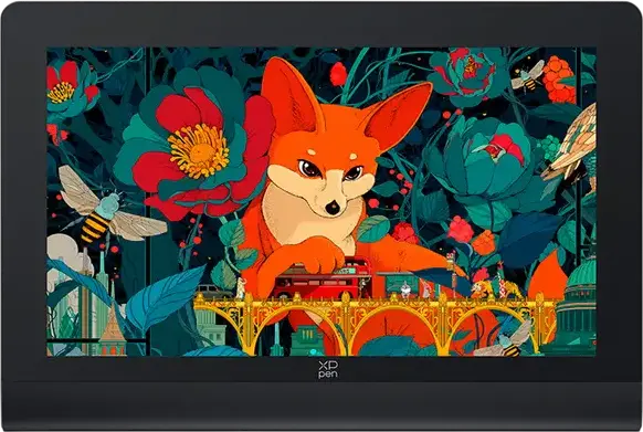 Графический планшет XP-Pen Artist Ultra 16 (MD-160UH) 15.6" 4K AMOLED, стилус X3 Pro 16384 уровня нажатия, 99% Adobe RGB, Multi-touch, алюминиевый корпус