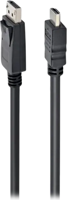 Видеокабель Cablexpert CC-DP-HDMI-5M DisplayPort - HDMI, Male-Male, 5 метров, черный