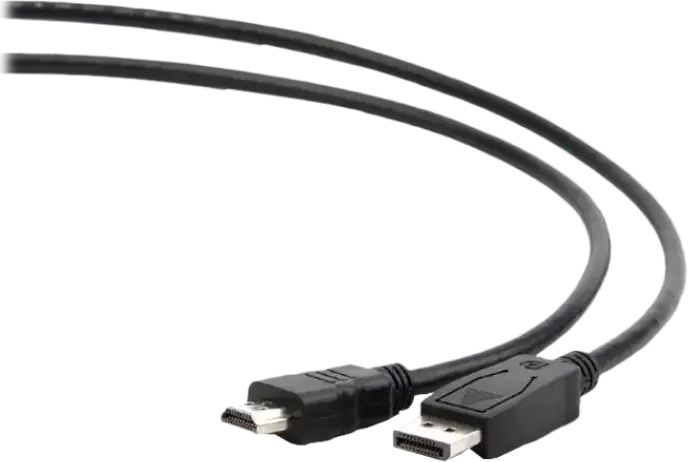 Видеокабель Cablexpert CC-DP-HDMI-5M DisplayPort - HDMI, Male-Male, 5 метров, черный
