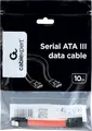 Cablu de date SATA III Cablexpert CC-SATAM-DATA, 0.5m pentru conexiune internă HDD SSD, Roșu