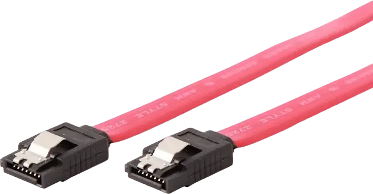 Cablu de date SATA III Cablexpert CC-SATAM-DATA, 0.5m pentru conexiune internă HDD SSD, Roșu