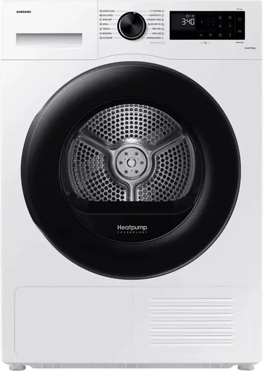 Uscător de rufe Samsung DV90CGC2A0AEUA, 9kg, Alb