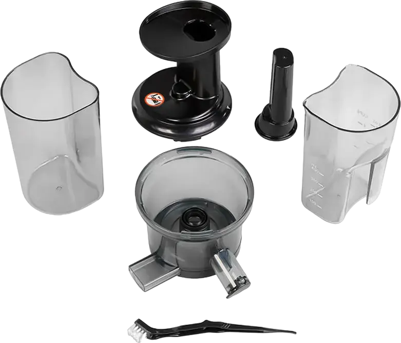 Sforator de fructe Panasonic MJ-L500 Slow Juicer Cold Press, 150W, 45 rpm, Extracție Lentă, Accesoriu pentru Sorbet, Sistem Anti-picurare, Negru
