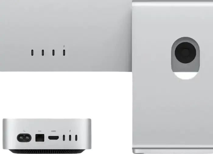Apple Mac mini (2024) A3238, Procesor Apple M4 10-Core CPU, GPU 10-Core, Memorie Unificata 32GB, SSD 512GB, Ethernet 10Gb, Wi-Fi 6E, macOS Tahoe, Aluminiu