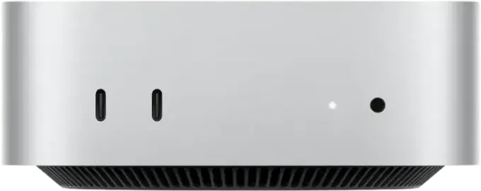 Apple Mac mini (2024) A3238, Procesor Apple M4 10-Core CPU, GPU 10-Core, Memorie Unificata 32GB, SSD 512GB, Ethernet 10Gb, Wi-Fi 6E, macOS Tahoe, Aluminiu