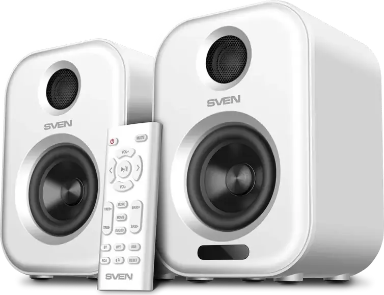 Sistem audio 2.0 CH SVEN MC-5, Alb