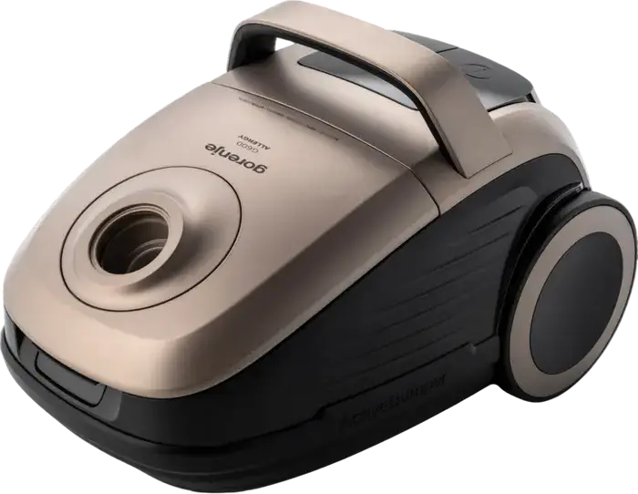 Gorenje VCE28G6ALLGO G600 Allergy Cylinder Vacuum Cleaner, 850W, HEPA 13 Filter with Active Carbon, Bagged AllergyStop 3L, Turbo Brush, Black/Bronze
