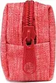 PIPPA KK206 Pencil Case, Single Compartment Zipper Pouch, Wear-Resistant Fabric, Machine Washable School Stationery Organizer, 21 x 4 x 6 cm