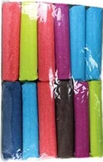PIPPA KK206 Pencil Case, Single Compartment Zipper Pouch, Wear-Resistant Fabric, Machine Washable School Stationery Organizer, 21 x 4 x 6 cm