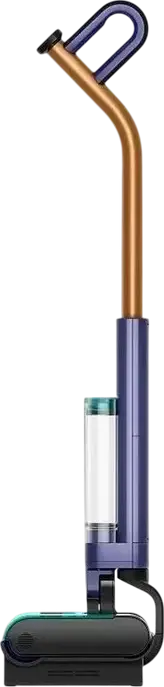 Aspirator Vertical Wireless Dyson WR03 Clean + Wash Hygiene pentru Podele Tare, Umed și Uscat, Albastru și Cupru, Ciclu Auto-curatare, Doc Uscare Aer Cald