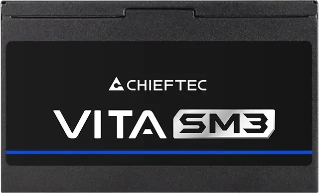 Chieftec Vita SM3 BPX-750-C 750W Power Supply, 80+ Bronze Efficiency, Semi-Modular ATX 12V 3.1, PCIe Gen 5 Support, Active PFC, Black