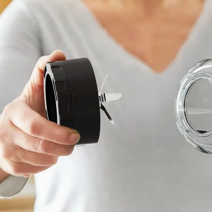 Blender Tefal PerfectMix+ BL87G831, 1200W, Lame Powelix din Oțel Inoxid, Vas de Sticlă 1.5L și Sticlă ToGo 0.6L, Crutare Gheață, Autoclean, Negru