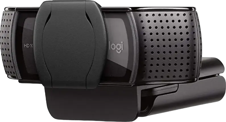 Webcam Business Logitech C920e Full HD 1080p, Lentilă de Sticlă cu Autofocus, Microfoane Omnidirecționale Duale, RightLight 2, USB-A, Negru