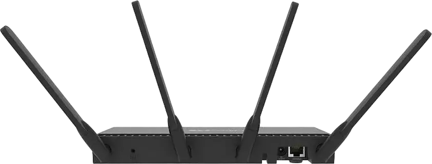 MikroTik RB4011iGS+5HacQ2HnD-IN Wireless Router, Quad-core Cortex A15 CPU, 1GB RAM, 10x Gigabit Ethernet, SFP+ 10Gbps, Dual-band AC Wi-Fi, Metal Case, Black