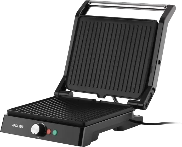 Grătar electric Ardesto GH-1800MB, 1800W, Negru | Argintiu