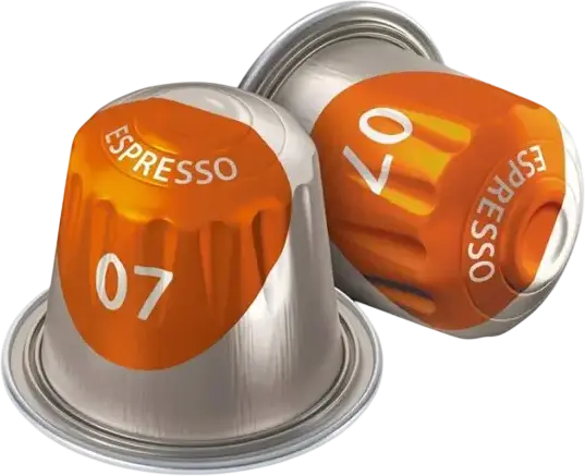 Jacobs Espresso Classico Coffee Capsules for Nespresso Original Machines, Aluminium Pods, Arabica and Robusta Blend, Intensity 7/12, Rich Chocolate and Nut Aroma