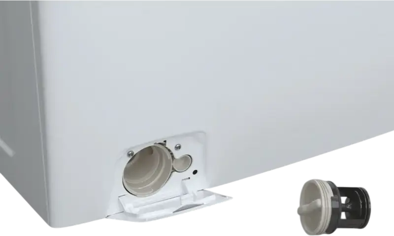 Candy CS1482DW4/1-S Front-Loading Washing Machine, 8kg Capacity, 1400 rpm Spin Speed, Energy Class B, Smart Touch NFC, Kilo Detector, White