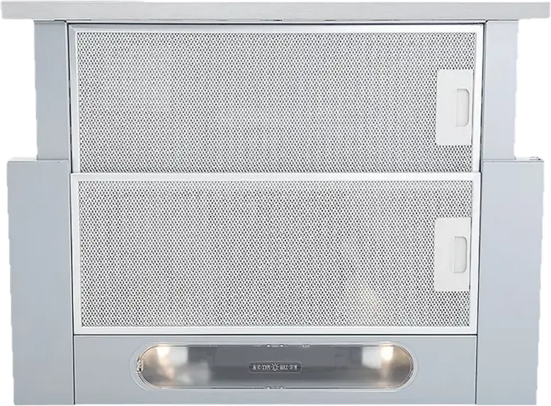 Elica ELITE 14 LUX GRIX/A/60 Built-in Telescopic Hood, Stainless Steel, 60cm, 650 m3/h Extraction, LED Lighting, Integrated Cabinet Installation