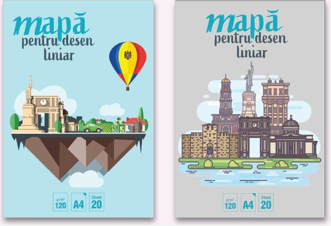 PROSTAND Mapa p/u desen liniar 20 foi A4 PR-20 DL A4 /5