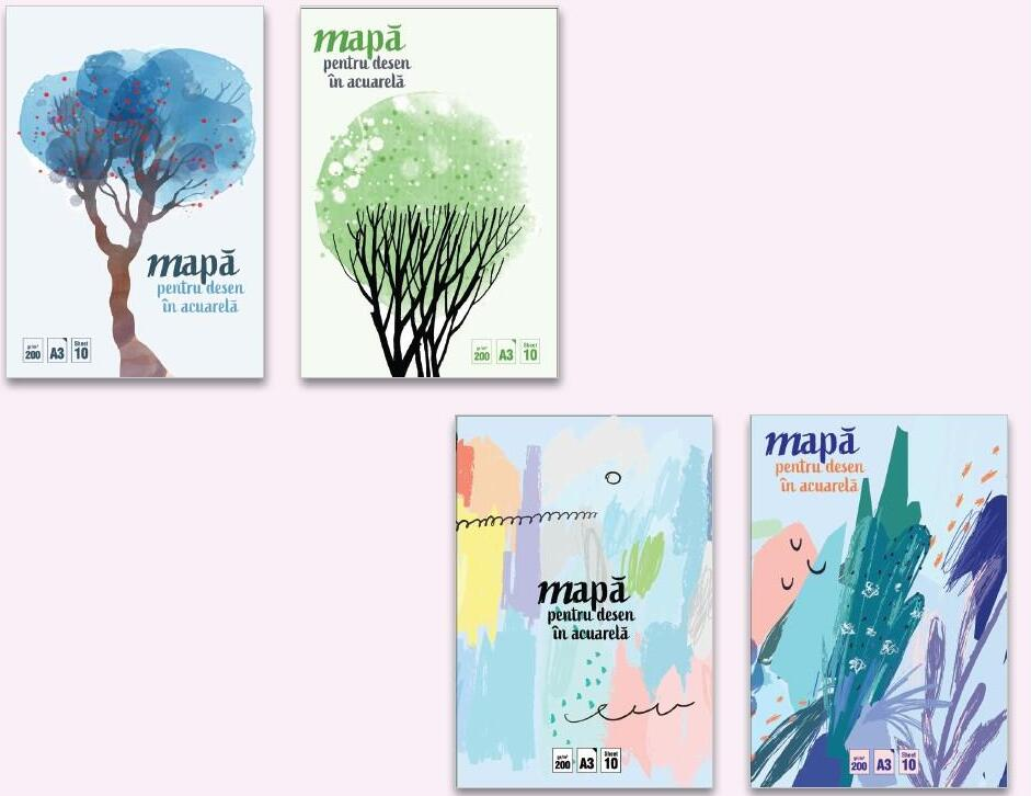 PROSTAND Mapa p/u desen in acuarela 10 foi A3 PR-A3-MAQ /5