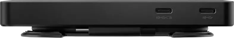 Stație de andocare Lenovo USB-C Dual Display Travel Dock 40B9, Dual 4K 60Hz HDMI 2.1 și DP 1.4, Power Delivery 100W, Gigabit Ethernet RJ45, Negru