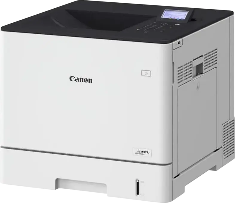 Canon i-SENSYS LBP722Cdw Colour Laser Single Function Printer, A4, 38ppm, Auto Duplex, Wireless NFC, 2GB RAM, 32GB eMMC, 1200x1200dpi, White