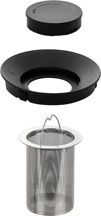 Cnastrac de ceai din sticla RESTO 90517 AIN cu infuzor din otel inoxidabil, Capacitate 1 L, Compatibil cu masina de spalat vase