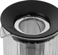 Cnastrac de ceai din sticla RESTO 90517 AIN cu infuzor din otel inoxidabil, Capacitate 1 L, Compatibil cu masina de spalat vase