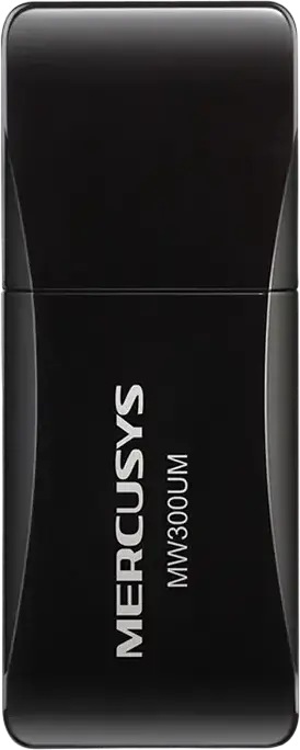 Adapter USB  MERCUSYS MW300UM, Negru