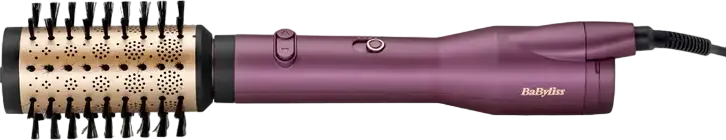 Peria Rotativă de Styling BaByliss Big Hair Dual AS950E, 650W, Tehnologie Ionică și Ceramică, Perii Interschimbabile 40mm și 50mm, Violet