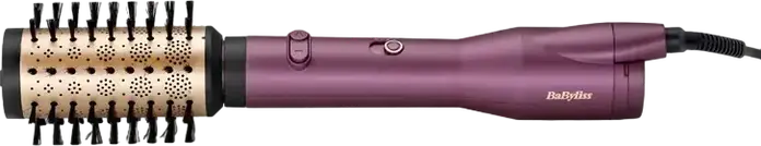 Peria Rotativă de Styling BaByliss Big Hair Dual AS950E, 650W, Tehnologie Ionică și Ceramică, Perii Interschimbabile 40mm și 50mm, Violet