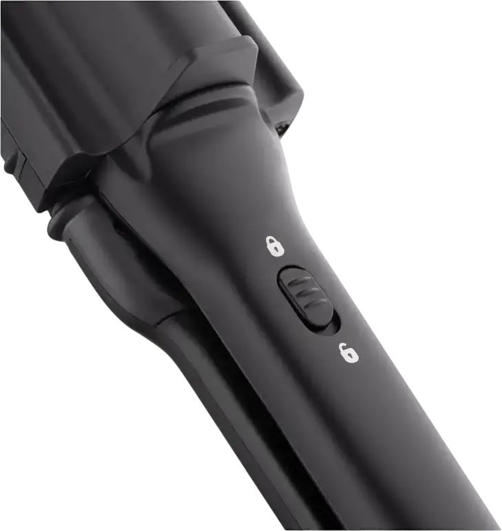 Ardesto HC-Y220PRO Ceramic Hair Curler, 90W Rapid Heating, 170-210°C with 3 Temperature Modes, Digital LED Display, Auto Shut-off, Black