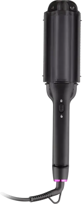 Ardesto HC-Y220PRO Ceramic Hair Curler, 90W Rapid Heating, 170-210°C with 3 Temperature Modes, Digital LED Display, Auto Shut-off, Black