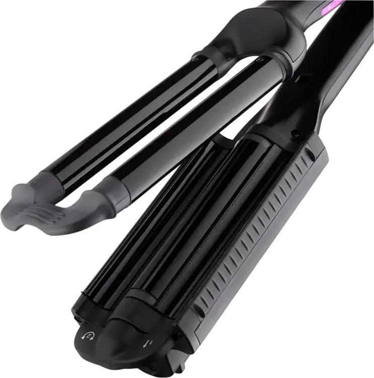 Ardesto HC-Y220PRO Ceramic Hair Curler, 90W Rapid Heating, 170-210°C with 3 Temperature Modes, Digital LED Display, Auto Shut-off, Black