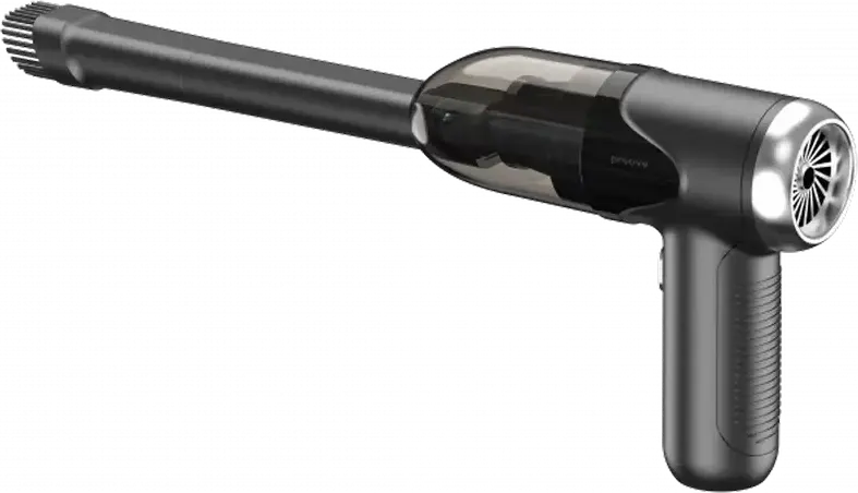 Proove Void Assistant S1 Handheld Car Vacuum Cleaner, 80W, 13000Pa Powerful Suction, 5000mAh Battery, HEPA Filter, 150ml Dust Collector, Black