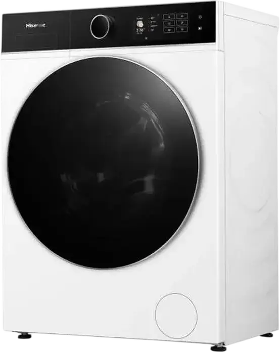 Стиральная машина Hisense WF5I9043BBFS с фронтальной загрузкой, 9 кг, 1400 об/мин, класс энергопотребления A, белая, Steam Mix, Wi-Fi ConnectLife