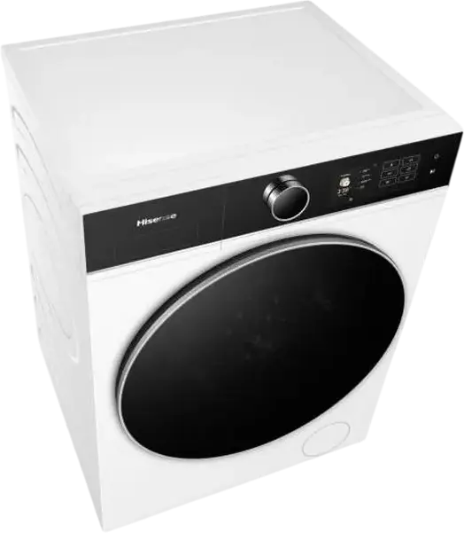 Стиральная машина Hisense WF5I9043BBFS с фронтальной загрузкой, 9 кг, 1400 об/мин, класс энергопотребления A, белая, Steam Mix, Wi-Fi ConnectLife