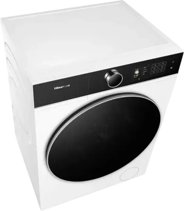 Стиральная машина Hisense WF5I9043BBFS с фронтальной загрузкой, 9 кг, 1400 об/мин, класс энергопотребления A, белая, Steam Mix, Wi-Fi ConnectLife