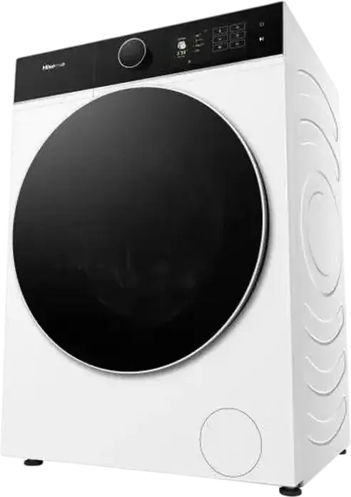 Стиральная машина Hisense WF5I9043BBFS с фронтальной загрузкой, 9 кг, 1400 об/мин, класс энергопотребления A, белая, Steam Mix, Wi-Fi ConnectLife