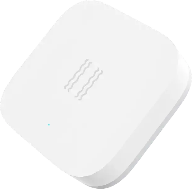 Aqara Vibration Sensor DJT11LM Zigbee Wireless Smart Security Detector, White, CR2032 Battery, Apple Home and Android Compatible