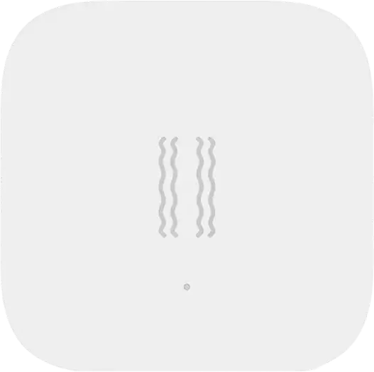 Aqara Vibration Sensor DJT11LM Zigbee Wireless Smart Security Detector, White, CR2032 Battery, Apple Home and Android Compatible