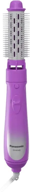 Panasonic EH-KA42 Rotary Hair Styler Hot Air Brush 600W with Ceramic Heads 50mm 38mm Straightening Brush Concentrator Ion Technology Violet