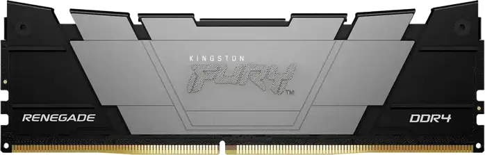 Kingston FURY Renegade DDR4 64GB (2x32GB) 3600MHz PC4-28800 CL18 Desktop Memory Kit KF436C18RB2K2/64, Dual-Rank, Intel XMP 2.0, Non-ECC Unbuffered DIMM